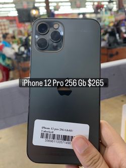 Apple Iphone 12 Pro 256 Gb Unlocked And clean Imei 