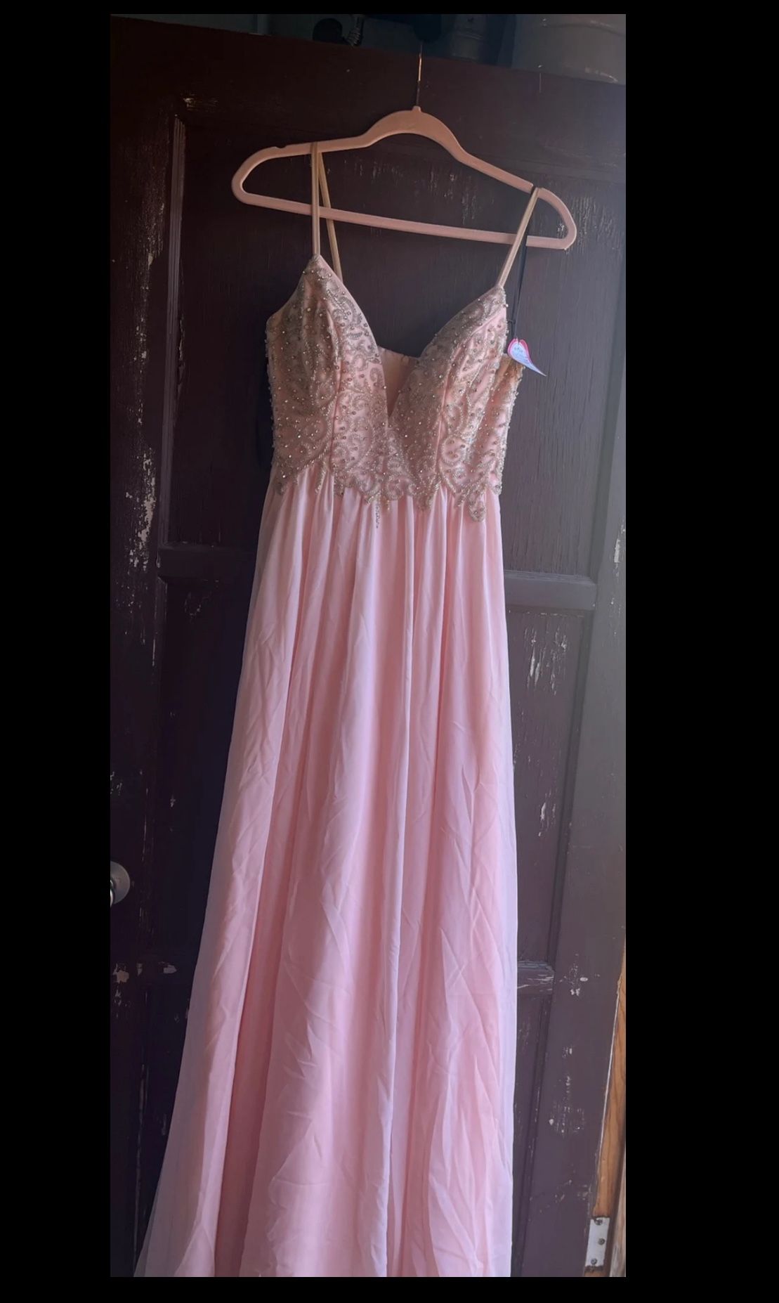 Jadore Pink Ballroom Gown Dress