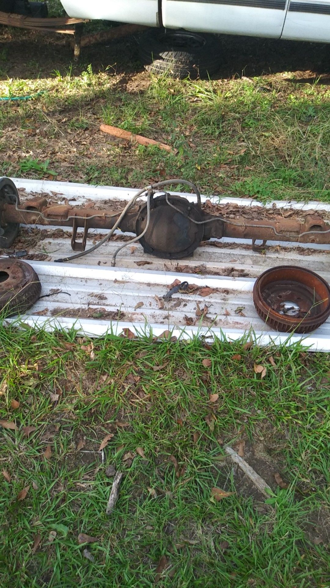 Rear axle out of 95 chevy Silverado