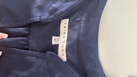Trina Turk Dress size Large Navy Blue