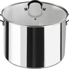 20 QT STAINLESS STEEL STOCKPOT WITH LID