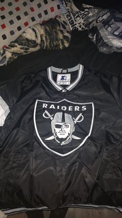 Raiders wind breaker jacket