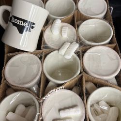 24 Brand New Coffee Mugs. 