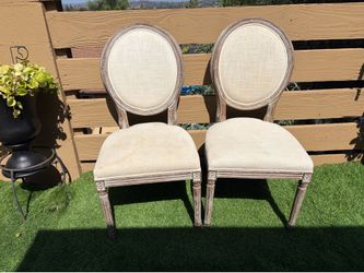 2 world market chairs for only 20 dollars