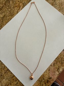 Pandora Rose Gold Locket and Chain
