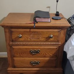 Beautiful Solid Wood Night Stand Or End Table