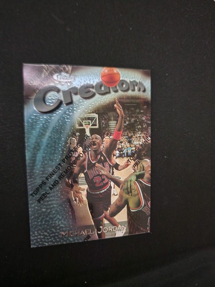 Michael Jordan Topps Finest
