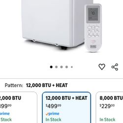 Black And Decker 12k Btu Heater, Ac, Fan, And Dehumidifier 
