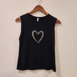 FOREVER 21 LADIES BLACK TANK TOP 