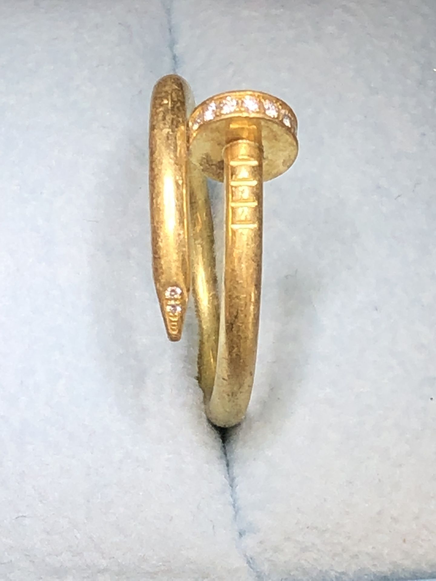 18k Cartier Diamonds Ring