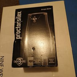 Brand New Black P R O C T O R X I L E X Can Opener Were Built-in Knife Sharpener