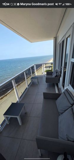 2 bed 2 bath On The Galt Beach front..Condo