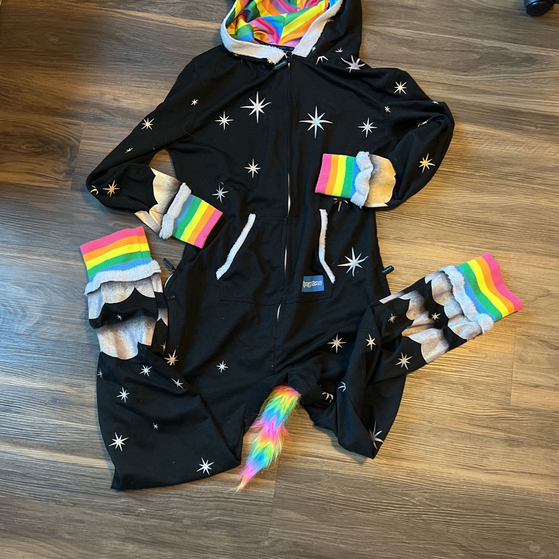 Unicorn Costume Halloween Tipsy Elves Adult Onesie