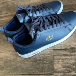 Blue Lacoste Shoes Size 7.5