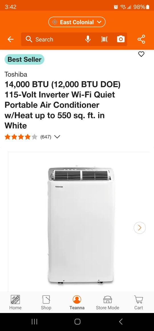 Portable AC Units . Used 1 Year