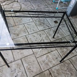 Black Metal Table And Chairs 