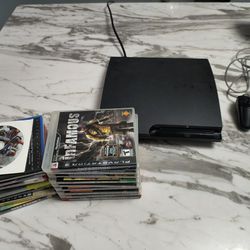 PS3 (With Games And Accessories)