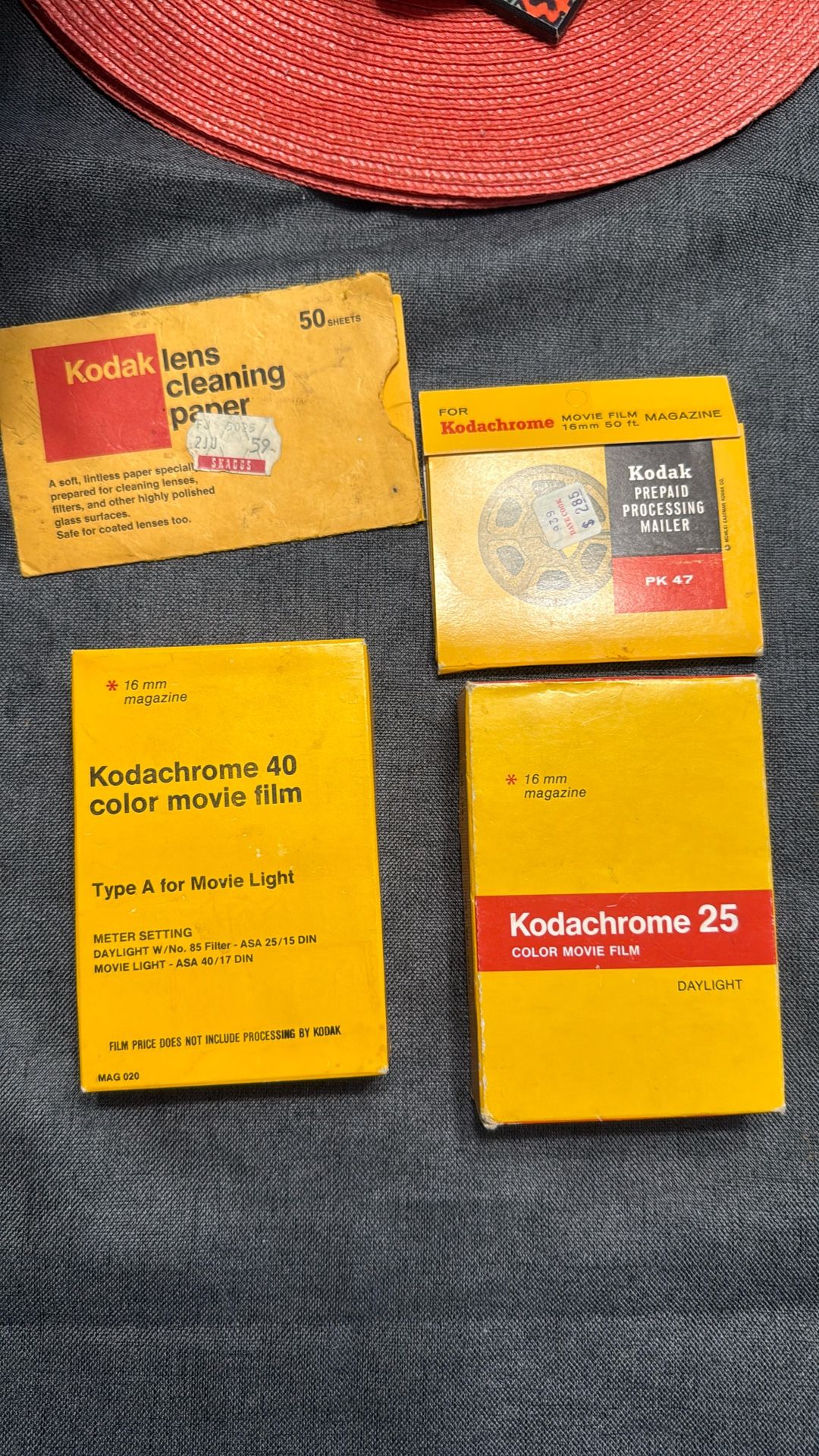 Kodak Kodachrome 16mm  Color Film Cartridges