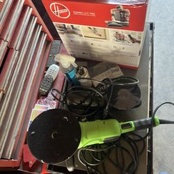 Two Orbital Polishers And Interior Cleaning Machine