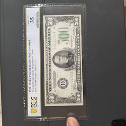 $500 Bill Graded By PCGS VF 35