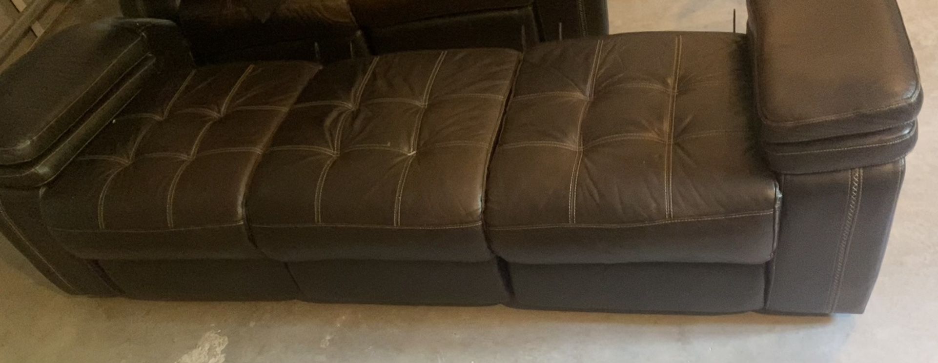 Couch For Free With Manual Recliner 
