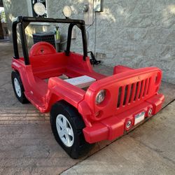 Little Tikes Kids Jeep Bed 