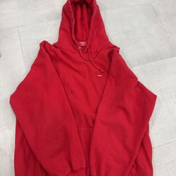 * SALE AS IS* SUPREME RED HOODIE