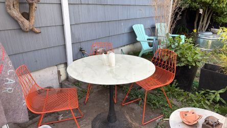 Table and chairs