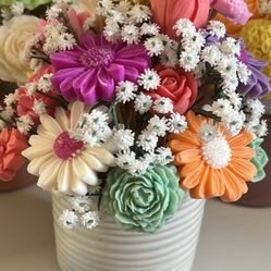 Flower Arrangements Made From Wax