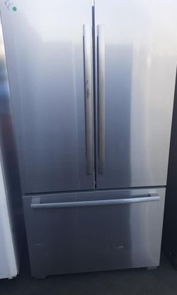 LG 3 Door Stainless Steel Fridge
