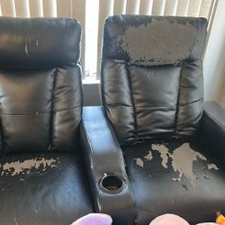 Recliner Leather Couches