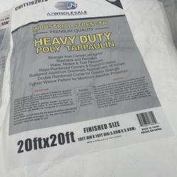 Lona Heavy Dury 20 X 20 Ft.