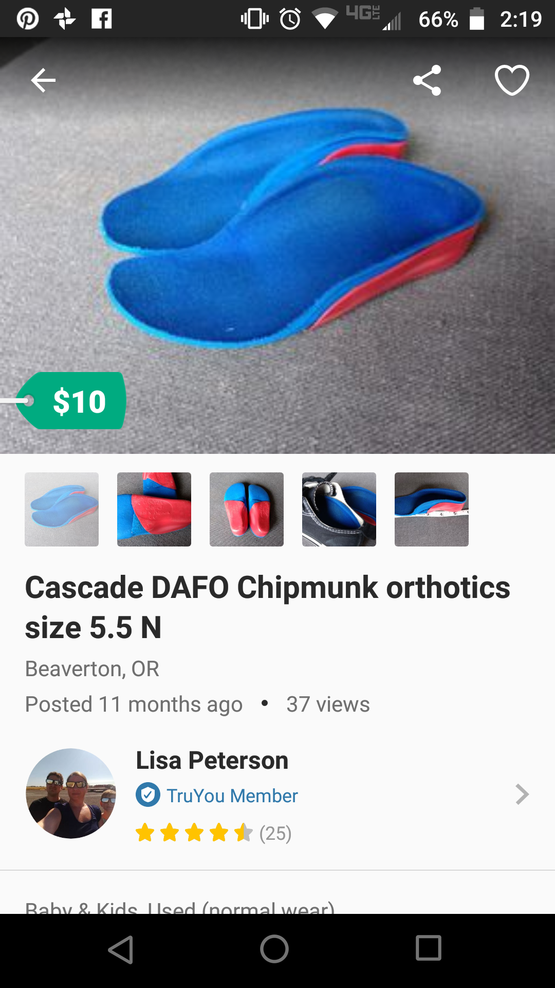 Cascade sales shoe inserts