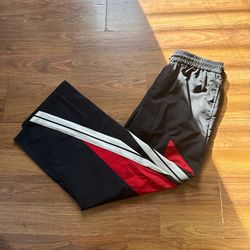 Black And Red Workout Pants 