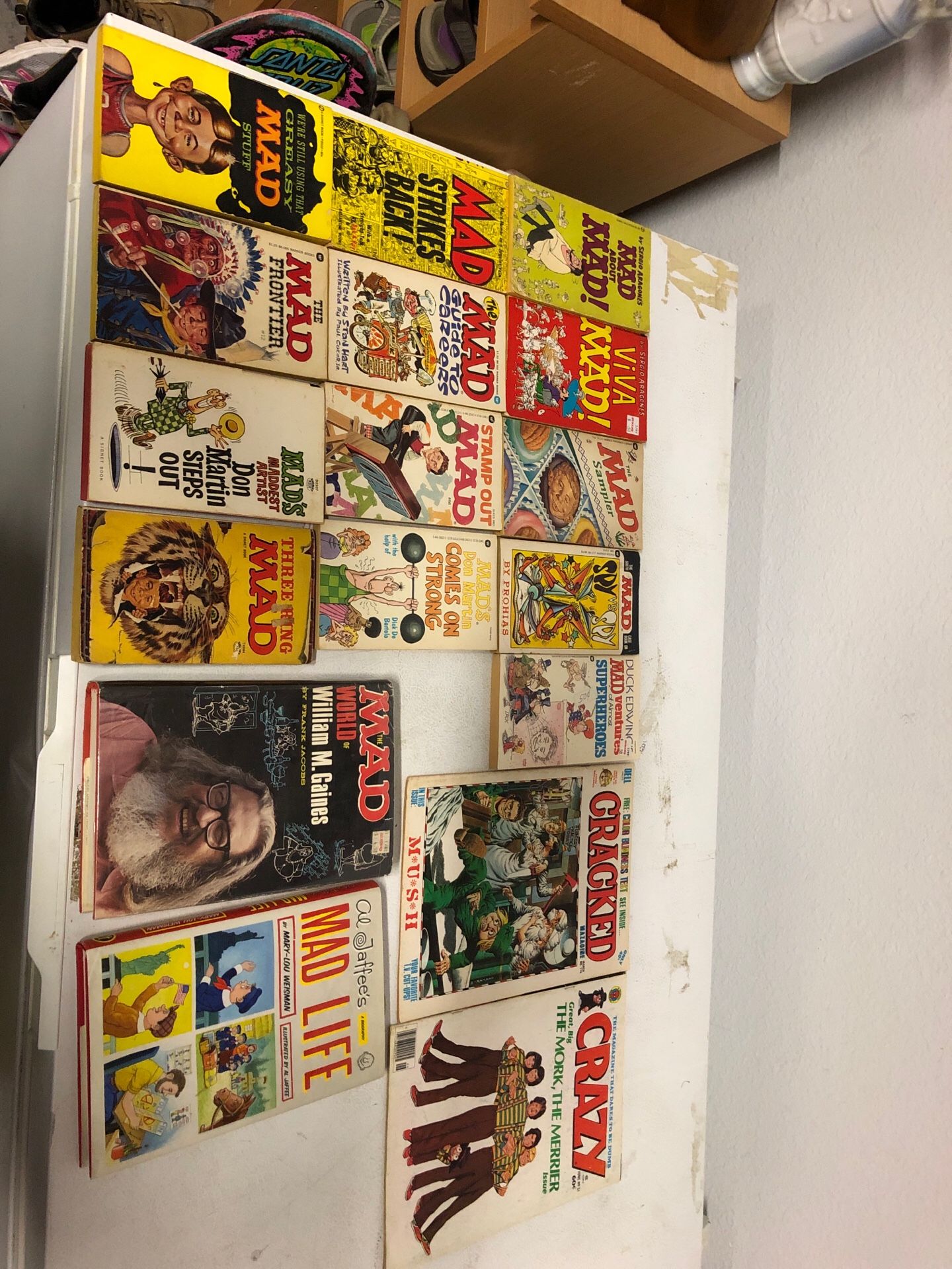Lot of 17 Mad magazine books