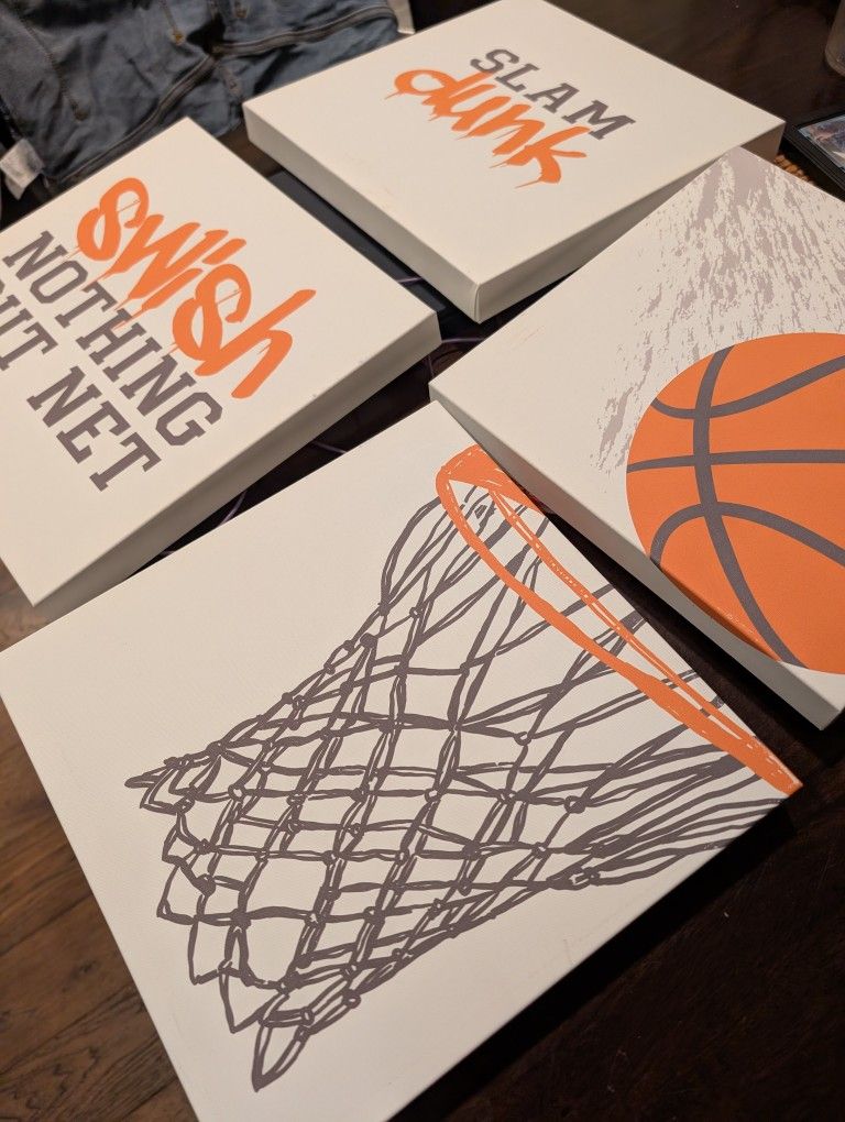 Basketballs Canvas Art