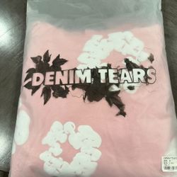 Denim Tears Hoodie Pink