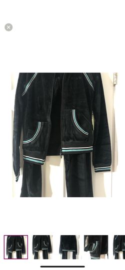 BCBG maxazria  Medium Black Women’s track suit BCV04211P New Hoodie/pants.  Original price $140 per piece $280 together.  Measurements  Jacket width 3