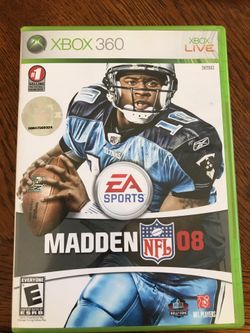 Madden 08 XBox 360