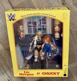 WWE Liv Morgan & Chucky Action Figure 2-Pack