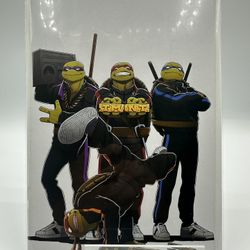 TEENAGE MUTANT NINJA TURTLES #1 (2011)- JAVAN JORDAN NYCC HIP HOP VIRGIN VARIANT