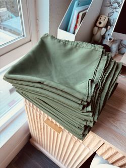 Olive Green Napkins Wedding