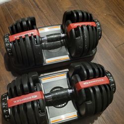 Bowflex Dumbells Pair