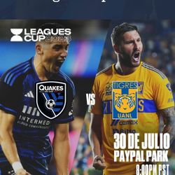 San Jose Earthquakes Vs TIGRES UANL @ Paypal Stadium 