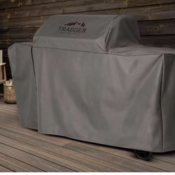 Traeger Industries Full-Length Cover Gray for Woodridge Pro Elite 70x46x23 in