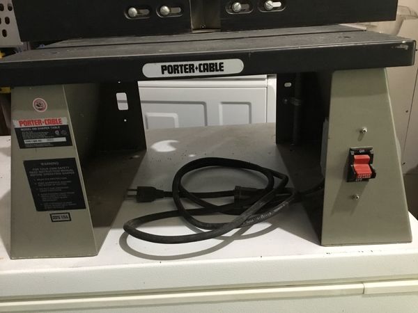 Excellent Condition Porter Cable Model 696 Shaper Router Table For Excellent Condition Porter Cable Model 696 Shaper Router Table For In Pawtucket Ri Offerup