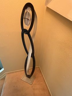 Vintage Jon Gilmore Designs 80s Postmodern / Art Deco Light Floor Lamp 