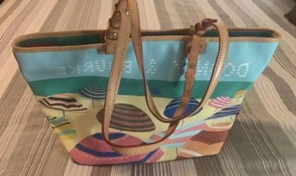 AUTHENTIC RARE DOONEY & BOURKE BEACH UMBRELLA TOTE