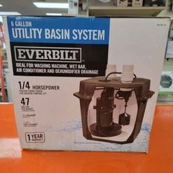 everbilt 6 gallon utility basin system
