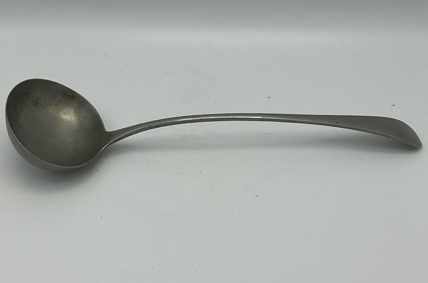 Antique Pewter Ladle 13.5in